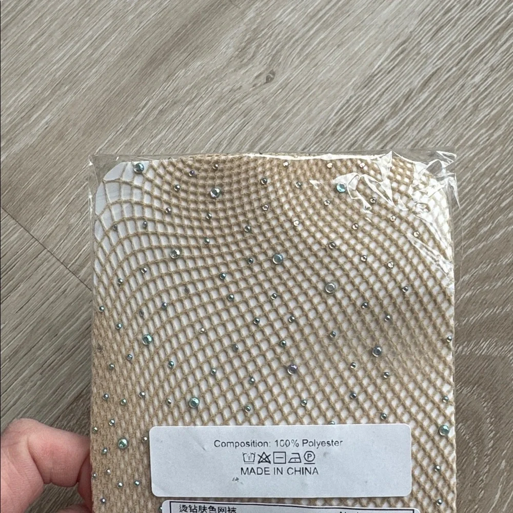 nude fishnet